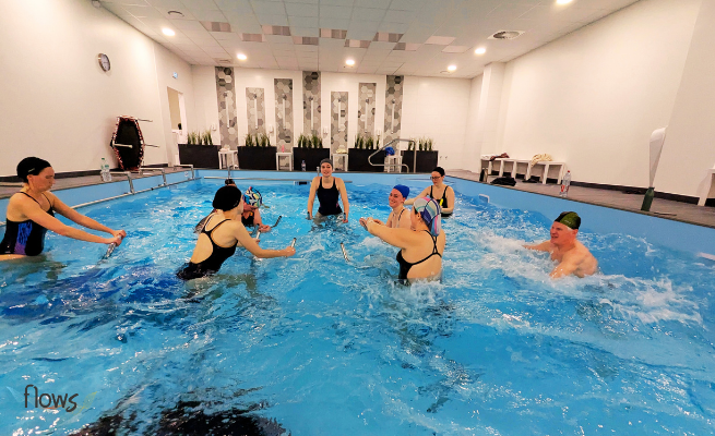 Activités Aquatraining chez Flows à la Chapelle d’Armentières